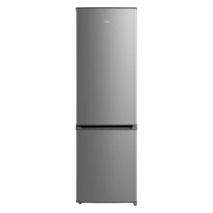 Frigorífico combi - Midea MDRB380FGE02A, No Frost, 180 cm Altura, 270l, 360º Air Flow, Inox
