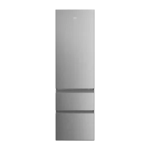 Frigorífico combi - Haier Series 3 HTR3620DNMG, No Frost, 205 cm, 414 l, Fresh 0°C, Direct Access, Inox
