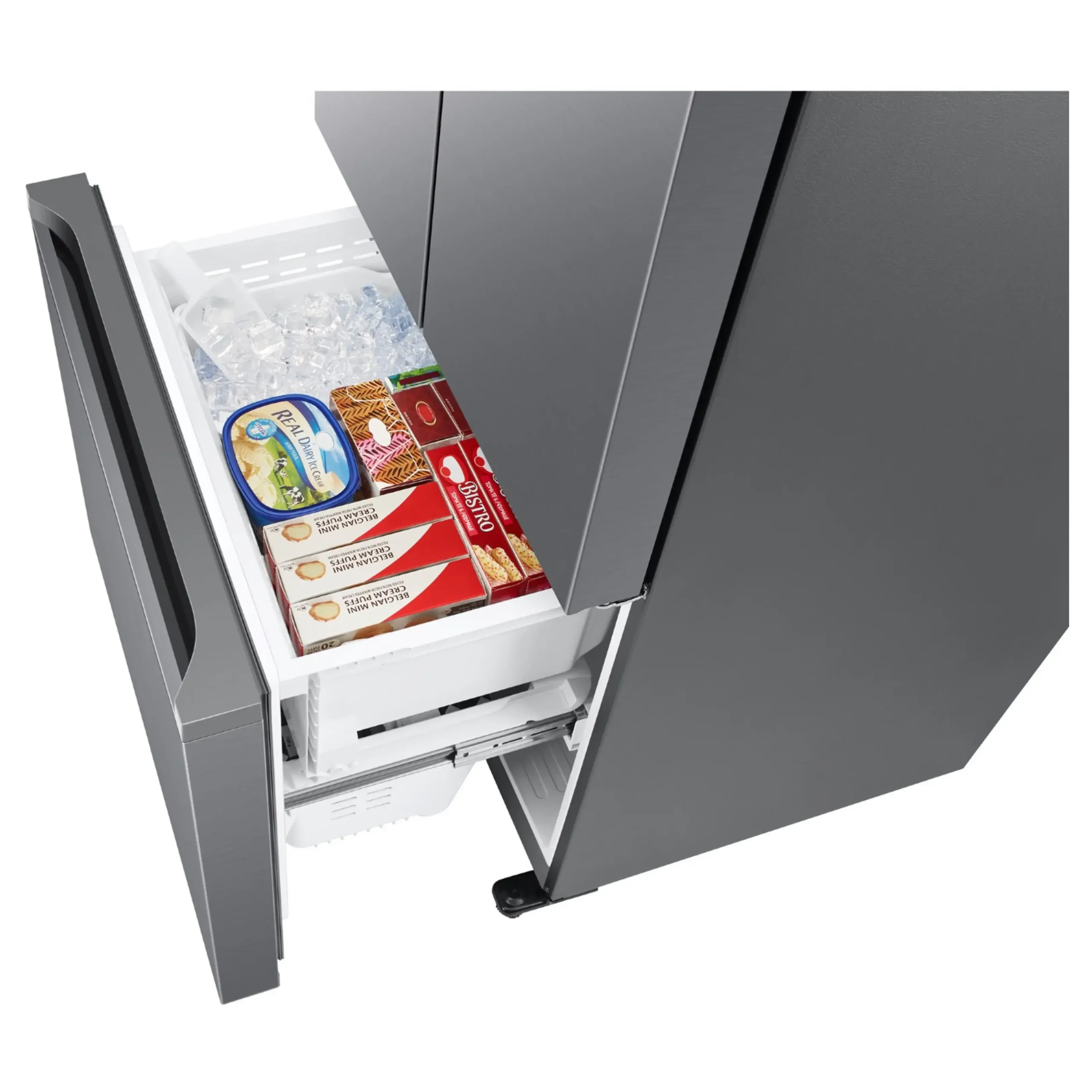 Frigorífico americano - Samsung RF50C530ES9/EF, Twin Cooling Plus, No Frost, 177.6 cm, 495 l, Dispensador agua y hielo, Inox – Image 5