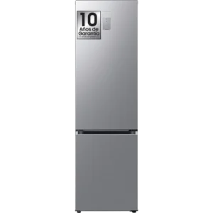 Frigorífico combi - Samsung Smart RB38C675CS9/EF, No Frost, 203 cm, 390l, All-Around Cooling, WiFi, Inox