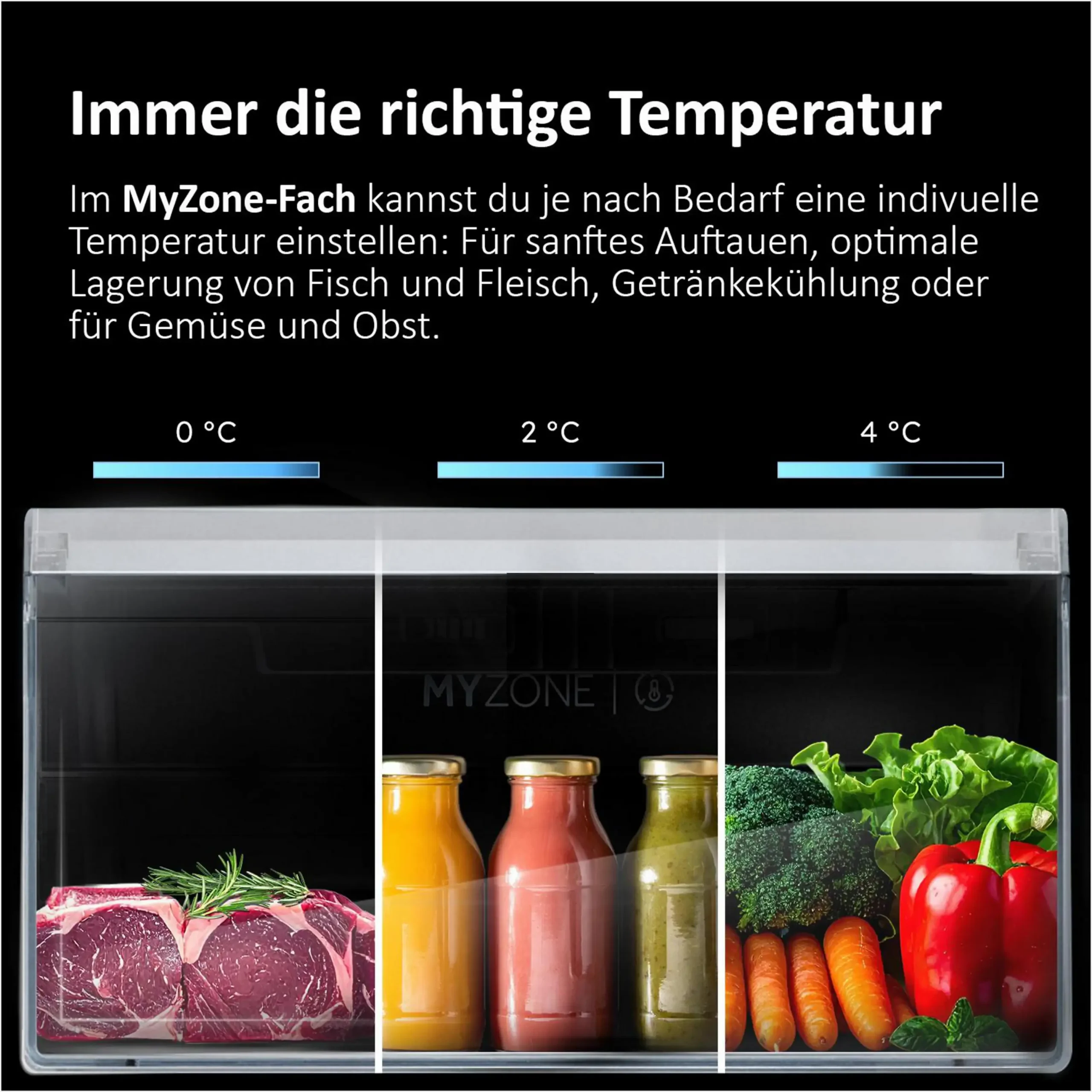 Frigorífico combi - HAIER 34005713, No Frost, Dinámico (con ventilador), Altura 2050 mm, Capacidad 409 l, Acero – Image 3