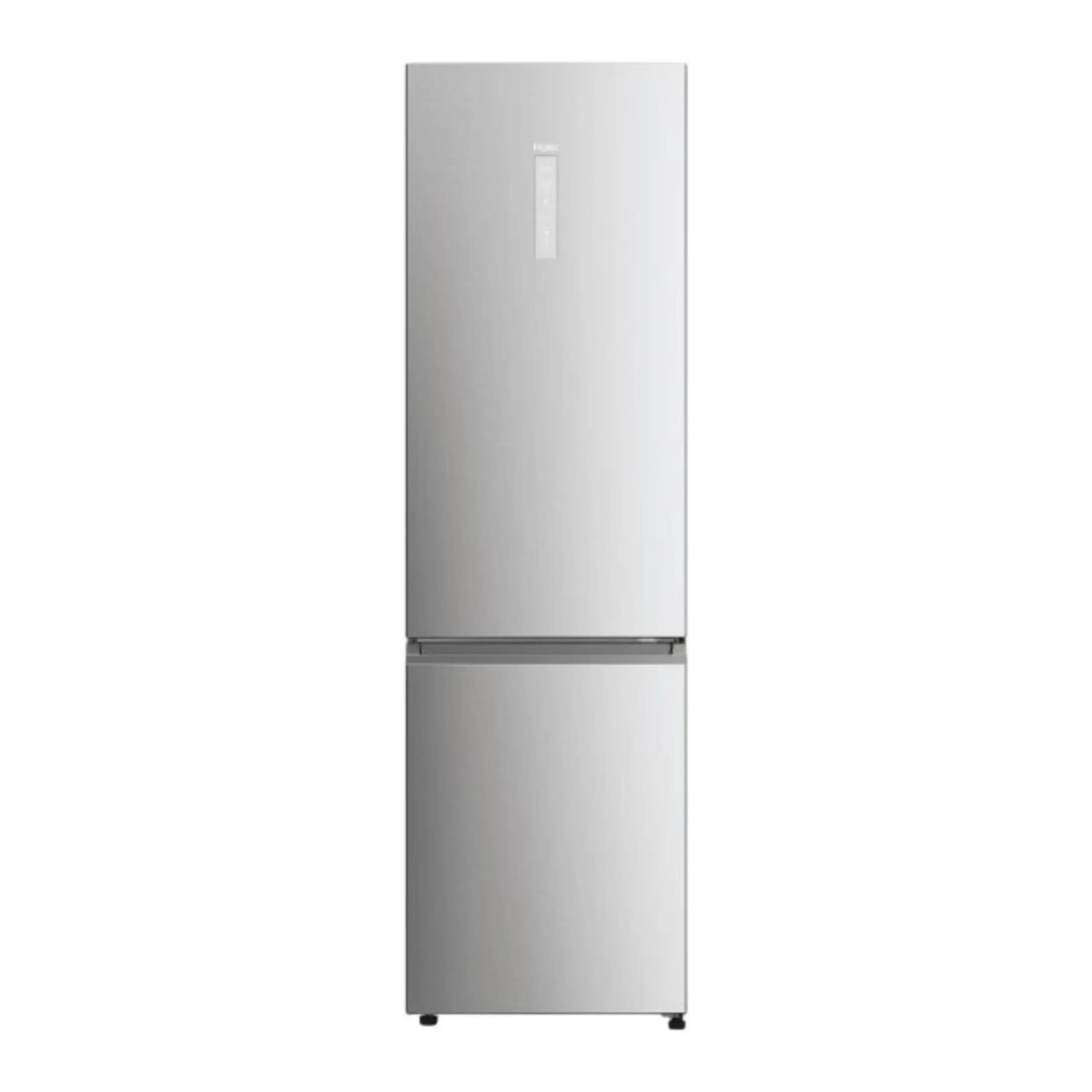 Frigorífico combi - HAIER 34005713, No Frost, Dinámico (con ventilador), Altura 2050 mm, Capacidad 409 l, Acero